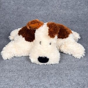 Jellycat Large Truffles Pillow Dog White Brown Plush Stuffed Animal Soft Cushion